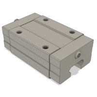 AIRTAC LOW PROFILE RAIL BEARING&lt;br&gt;LSD 15MM SERIES, HIGH ACCURACY WITH LIGHT PRELOAD (B), SQUARE MOUNT - NORMAL BODY