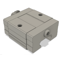 AIRTAC LOW PROFILE RAIL BEARING&lt;br&gt;LSD 20MM SERIES, HIGH ACCURACY WITH LIGHT PRELOAD (B), SQUARE MOUNT - SHORT BODY