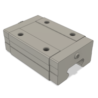 AIRTAC LOW PROFILE RAIL BEARING&lt;br&gt;LSD 35MM SERIES, HIGH ACCURACY WITH LIGHT PRELOAD (B), SQUARE MOUNT - NORMAL BODY
