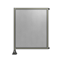 SINGLE PANEL-LEG ON LEFT WITH HINGES 1400MM X 1050MM  1&quot; MESH, FULLY ASSEMBLED