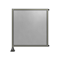 SINGLE PANEL-LEG ON LEFT WITH HINGES 1400MM X 1200MM  1&quot; MESH, FULLY ASSEMBLED