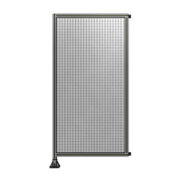 SINGLE PANEL-LEG ON LEFT WITH HINGES 2135MM X 1050MM  1&quot; MESH, FULLY ASSEMBLED