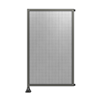 SINGLE PANEL-LEG ON LEFT WITH HINGES 2135MM X 1200MM  1&quot; MESH, FULLY ASSEMBLED