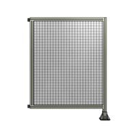 SINGLE PANEL-LEG ON RIGHT WITH HINGES 1400MM X 1050MM  1&quot; MESH, FULLY ASSEMBLED