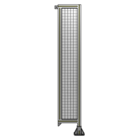 SINGLE PANEL-LEG ON RIGHT WITH TIE PLATES AND ANGLE 1700MM X 300MM  1&quot; MESH, FULLY ASSEMBLED