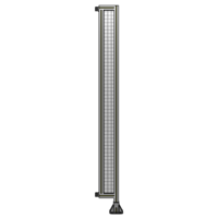 SINGLE PANEL-LEG ON RIGHT WITH HINGES 2135MM X 200MM  1&quot; MESH, FULLY ASSEMBLED