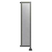 SINGLE PANEL-LEG ON RIGHT WITH HINGES 2135MM X 450MM  1&quot; MESH, FULLY ASSEMBLED