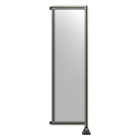 SINGLE PANEL-LEG ON RIGHT WITH HINGES 2135MM X 600MM  1/4&quot; POLYCARBONATE, ASSEMBLED