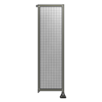 SINGLE PANEL-LEG ON RIGHT WITH TIE PLATES AND ANGLE 2135MM X 600MM  1&quot; MESH, FULLY ASSEMBLED