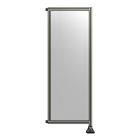 SINGLE PANEL-LEG ON RIGHT WITH HINGES 2135MM X 750MM  1/4&quot; POLYCARBONATE, ASSEMBLED