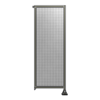 SINGLE PANEL-LEG ON RIGHT WITH TIE PLATES AND ANGLE 2135MM X 750MM  1&quot; MESH, FULLY ASSEMBLED