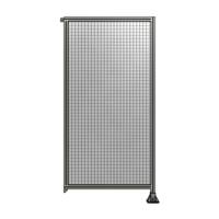 SINGLE PANEL-LEG ON RIGHT WITH TIE PLATES AND ANGLE 2135MM X 1050MM  1&quot; MESH, FULLY ASSEMBLED