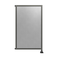SINGLE PANEL-LEG ON RIGHT WITH HINGES 2135MM X 1200MM  1&quot; MESH, FULLY ASSEMBLED