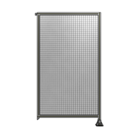 SINGLE PANEL-LEG ON RIGHT WITH TIE PLATES AND ANGLE 2135MM X 1200MM  1&quot; MESH, FULLY ASSEMBLED