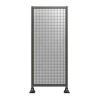 SINGLE PANEL-LEG ON  BOTH SIDES  2135MM X 900MM  1&quot; MESH, AS A KIT