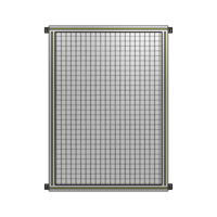 SINGLE PANEL-NO LEGS WITH HINGES 1400MM X 900MM  1&quot; MESH, FULLY ASSEMBLED