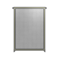 SINGLE PANEL-NO LEGS WITH TIE PLATES AND ANGLE 1400MM X 900MM  1&quot; MESH, FULLY ASSEMBLED