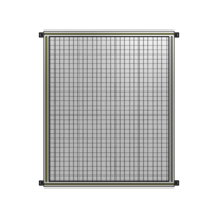 SINGLE PANEL-NO LEGS WITH HINGES 1400MM X 1050MM  1&quot; MESH, FULLY ASSEMBLED