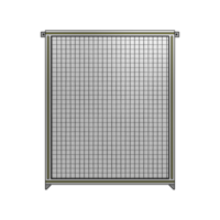 SINGLE PANEL-NO LEGS WITH TIE PLATES AND ANGLE 1400MM X 1050MM  1&quot; MESH, FULLY ASSEMBLED