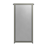 SINGLE PANEL-NO LEGS WITH TIE PLATES AND ANGLE 1700MM X 750MM  1&quot; MESH, FULLY ASSEMBLED