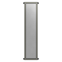 SINGLE PANEL-NO LEGS WITH HINGES 2135MM X 450MM  1&quot; MESH, FULLY ASSEMBLED