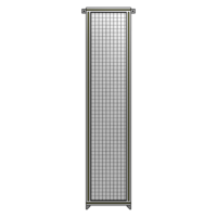 SINGLE PANEL-NO LEGS WITH TIE PLATES AND ANGLE 2135MM X 450MM  1&quot; MESH, FULLY ASSEMBLED