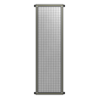 SINGLE PANEL-NO LEGS WITH HINGES 2135MM X 600MM  1&quot; MESH, FULLY ASSEMBLED