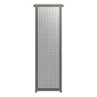 SINGLE PANEL-NO LEGS WITH TIE PLATES AND ANGLE 2135MM X 600MM  1&quot; MESH, FULLY ASSEMBLED