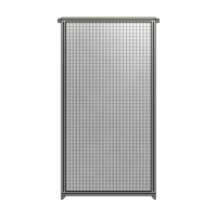 SINGLE PANEL-NO LEGS WITH TIE PLATES AND ANGLE 2135MM X 1050MM  1&quot; MESH, FULLY ASSEMBLED