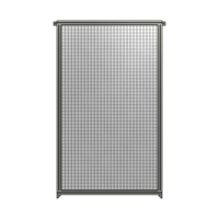SINGLE PANEL-NO LEGS WITH TIE PLATES AND ANGLE 2135MM X 1200MM  1&quot; MESH, FULLY ASSEMBLED