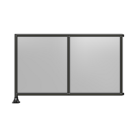 DOUBLE PANEL-LEG ON LEFT, HINGE ON RIGHT 1400MM X 2200MM  1/4&quot; POLYCARBONATE, AS A KIT