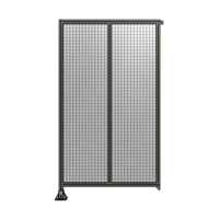 DOUBLE PANEL-LEG ON LEFT, TIE PLATE AND ANGLE ON RIGHT 2135MM X 1200MM  1&quot; MESH, AS A KIT