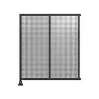 DOUBLE PANEL-LEG ON LEFT, HINGE ON RIGHT 2135MM X 1800MM  1&quot; MESH, AS A KIT