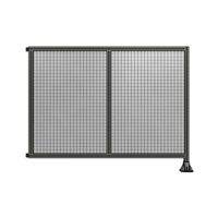 DOUBLE PANEL-LEG ON RIGHT, HINGE ON LEFT 1400MM X 1800MM  1&quot; MESH, FULLY ASSEMBLED