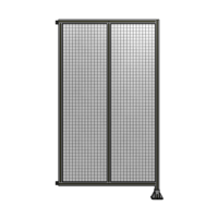 DOUBLE PANEL-LEG ON RIGHT, HINGE ON LEFT 2135MM X 1200MM  1&quot; MESH, AS A KIT