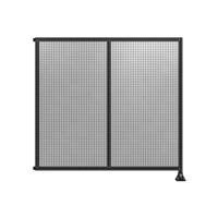 DOUBLE PANEL-LEG ON RIGHT, HINGE ON LEFT 2135MM X  2200MM  1&quot; MESH, AS A KIT