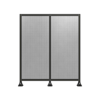 DOUBLE PANEL-3 LEGS  2135MM X 1800MM  1&quot; MESH, FULLY ASSEMBLED