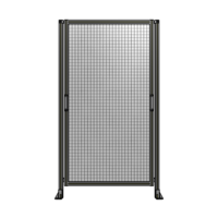 SINGLE REMOVABLE PANEL WITH LEGS 2135MM X 1200MM 1&quot; MESH, AS A KIT