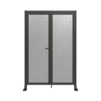 SINGLE PANEL, DOUBLE DOOR WITH HEADER-HANDLE ON LEFT 2135MM X 1400MM  1&quot; MESH, AS A KIT