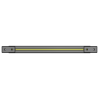 L1-0528-YTA 528MM LONG HALF STRAP, MOUNTS HORIZONTAL ON 1200MM WIDE DOUBLE WALL SECTIONS