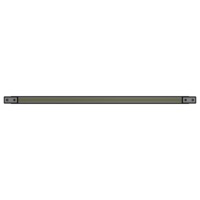 L1-1128-YTA 1128MM LONG HALF STRAP, MOUNTS HORIZONTAL ON 2400MM WIDE DOUBLE WALL SECTIONS